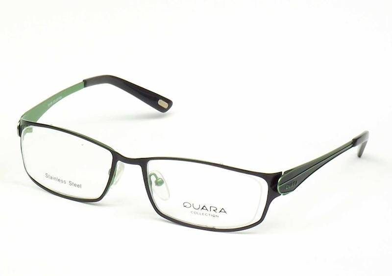 Oprawa okularowa QR1012 C01 Quara - czarny/zielony