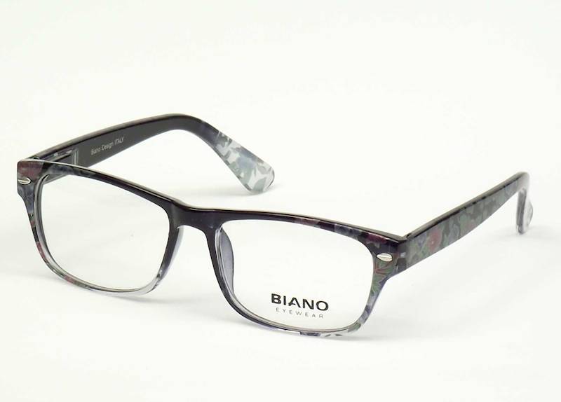 Oprawa okularowa BN1104 C02 Biano - czarny+kwiatki