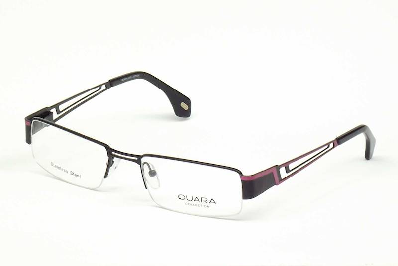 Oprawa okularowa QR1003 C05 Quara - czarny/fiolet