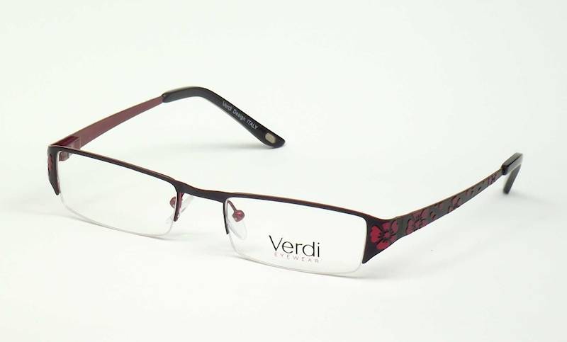 Oprawa okularowa VD1125 C04 Verdi - czarny/burgund