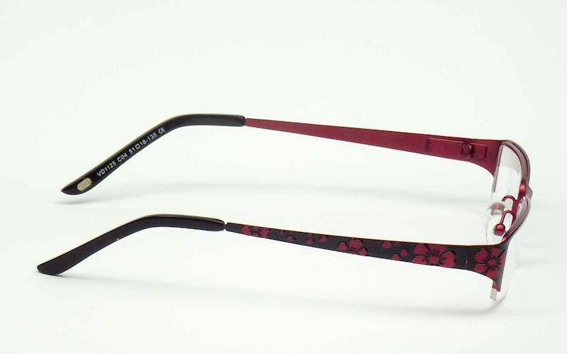 Oprawa okularowa VD1125 C04 Verdi - czarny/burgund