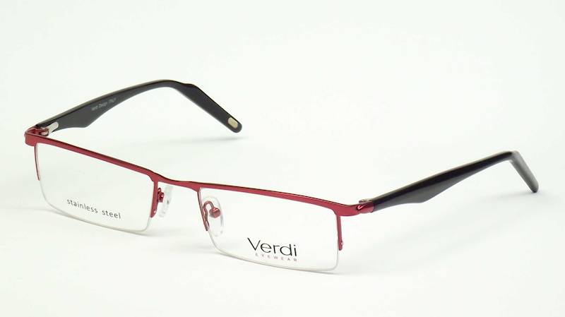Oprawa okularowa VD1158 C03 Verdi - burgund/czarny
