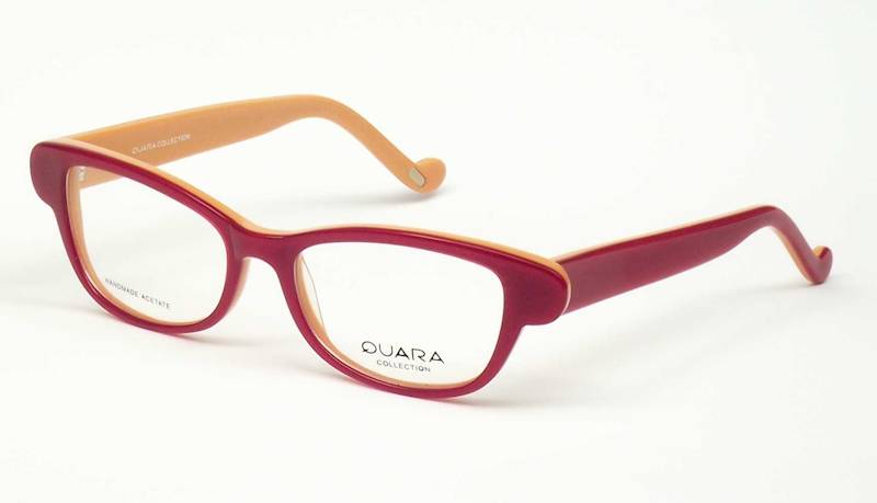 Oprawa okularowa QR1017 C03 Quara - czerwony/pomar