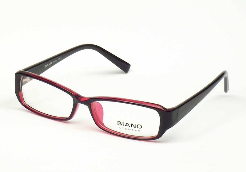 Oprawa okularowa BN1007 C02 Biano - burgund/czarny