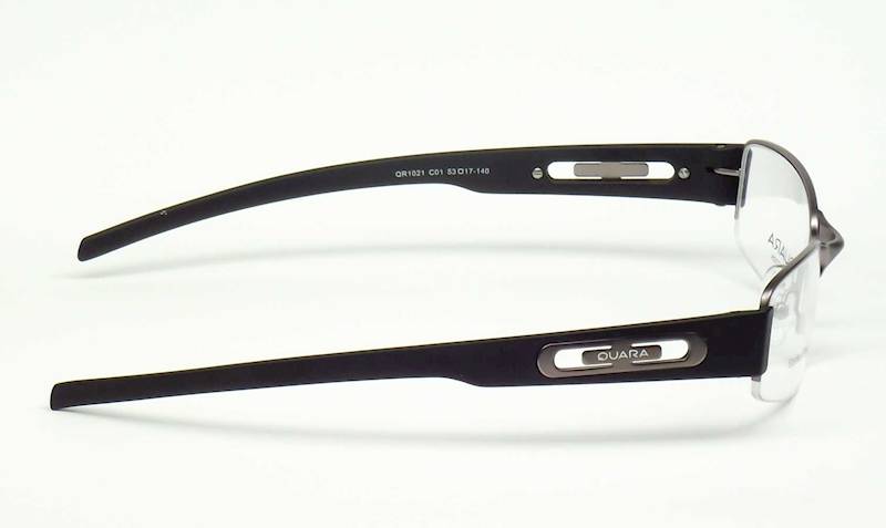 Oprawa okularowa QR1021 C01 Quara - gun/czarny