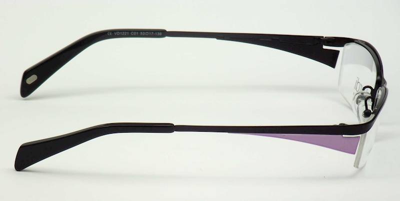 Oprawa okularowa VD1221 C01 Verdi - czarny/fiolet