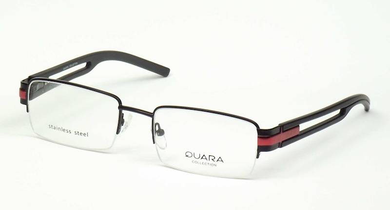 Oprawa okularowa QR1024 C02 Quara - czarny/burgund