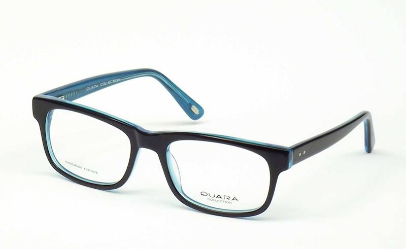 Oprawa okularowa QR1019 C01 Quara - czarny/turkus