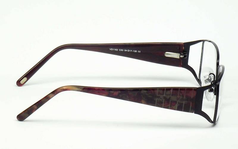 Oprawa okularowa VD1162 C03 Verdi - czarny/burgund