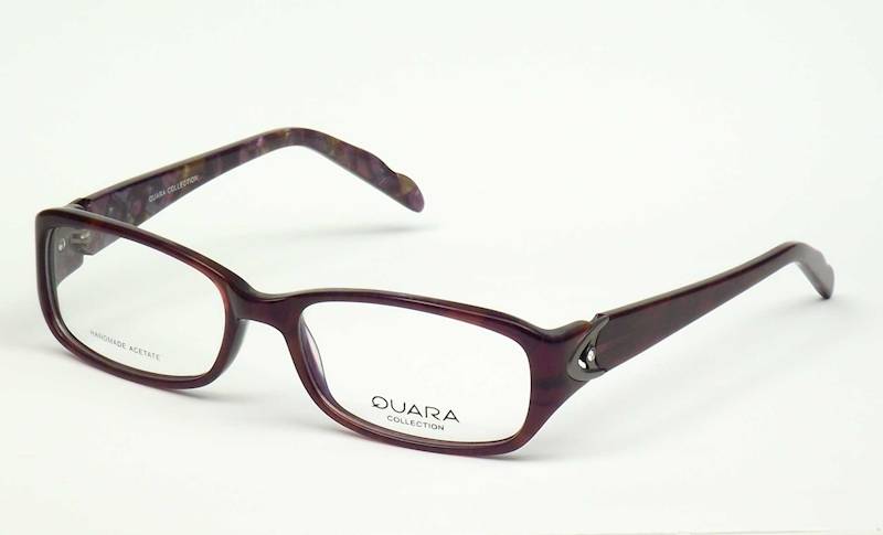 Oprawa okularowa QR1022 C02 Quara - burgund/fiolet