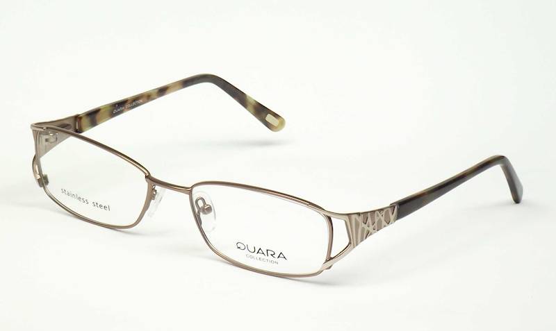 Oprawa okularowa QR1028 C02 Quara - złoty/zielony