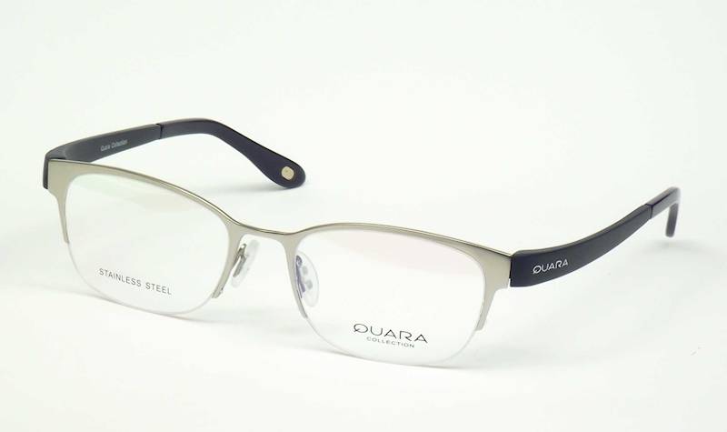 Oprawa okularowa QR1207 C03 Quara - srebro/granat