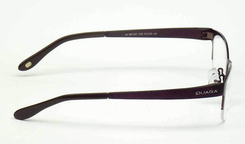 Oprawa okularowa QR1207 C02 Quara - brąz