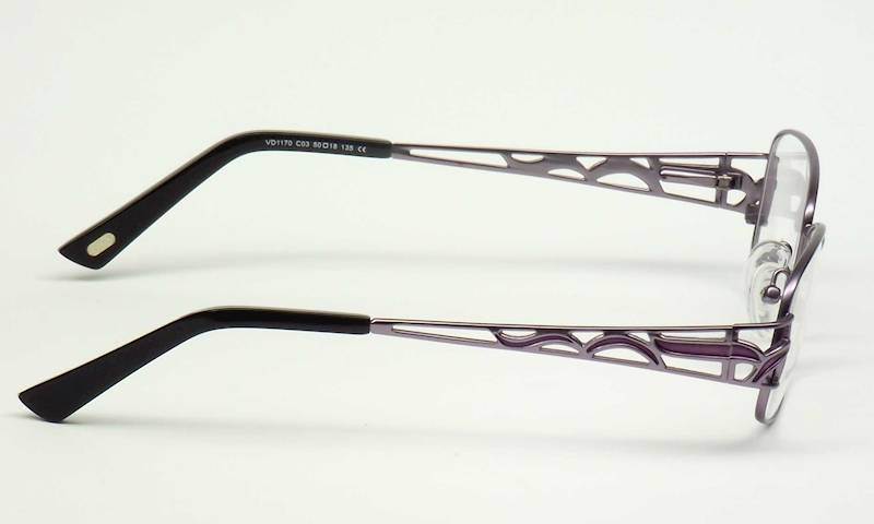Oprawa okularowa VD1170 C03 Verdi - fiolet/czarny