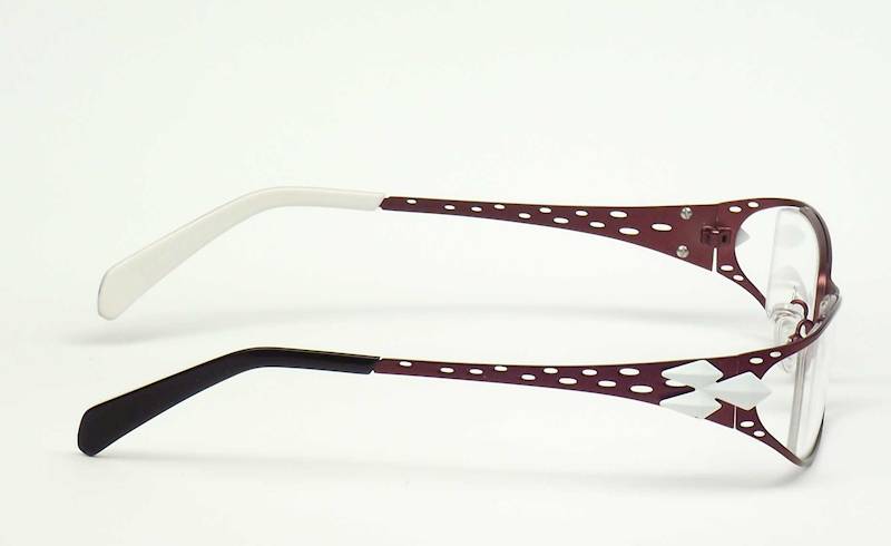Oprawa okularowa VD1430 C01 Verdi - burgund/biały