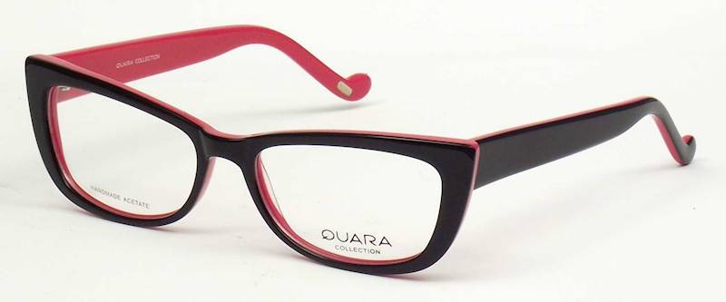 Oprawa okularowa QR1029 C02 Quara - czarny/czerwo.