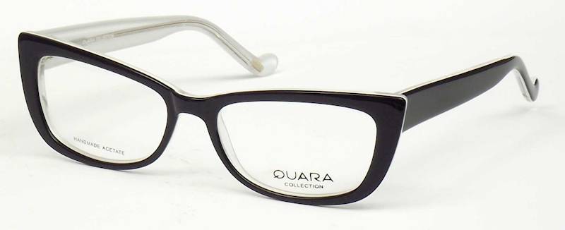 Oprawa okularowa QR1029 C01 Quara - czarny/biały