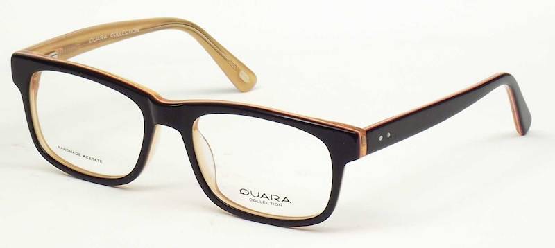 Oprawa okularowa QR1019 C05 Quara - czarny/łosoś