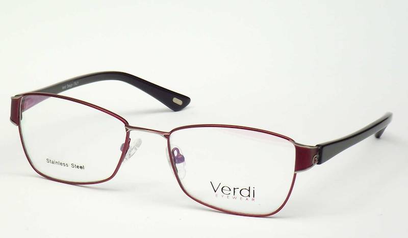 Oprawa okularowa VD1184 C02 Verdi - burgund\czarny