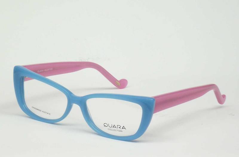 Oprawa okularowa QR1032 C01 Quara - nieb/róż.