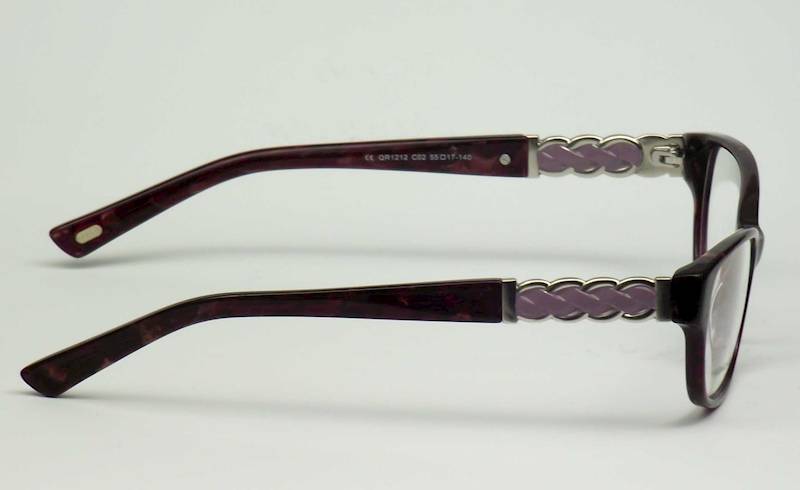 Oprawa okularowa QR1212 C02 Quara - burgund