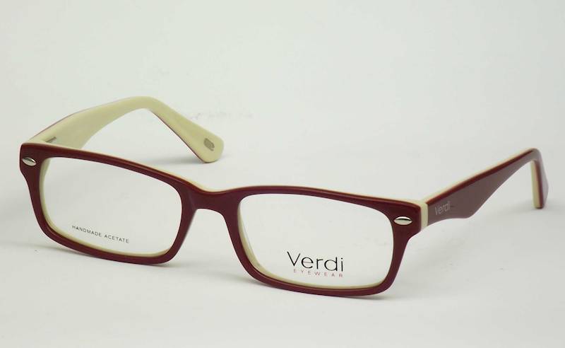 Oprawa okularowa VD1187 C07 Verdi - czerwony/kremo