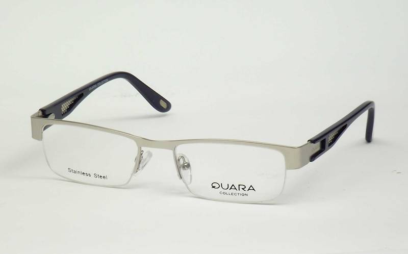 Oprawa okularowa QR1035 C03 Quara - srebrny/granat