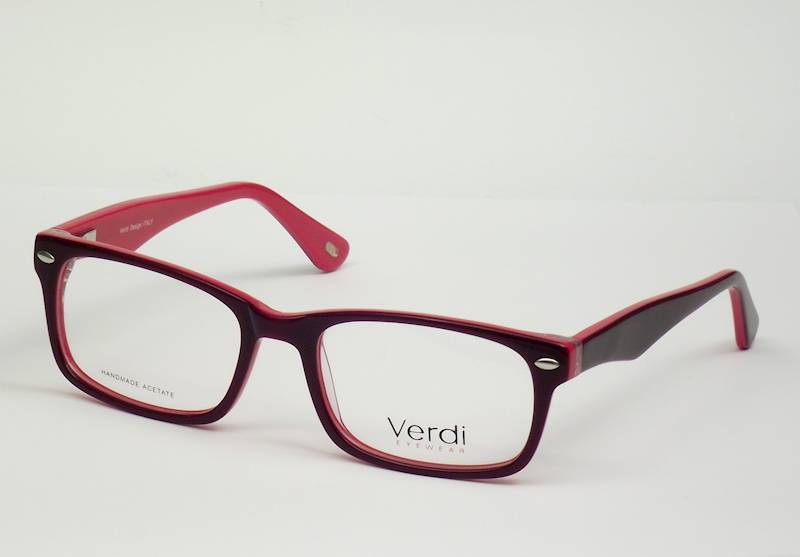 Oprawa okularowa VD1609 C03 Verdi - bordo/czerwo