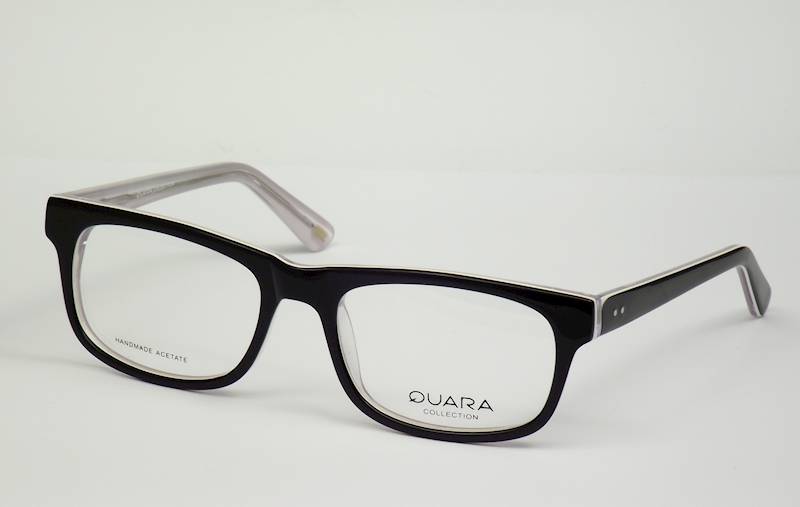 Oprawa okularowa QR1019 C08 Quara - czarny/biały