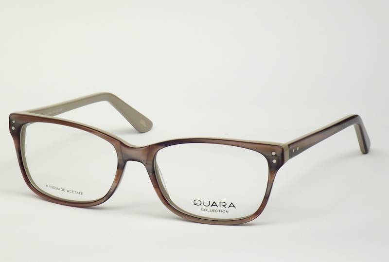 Oprawa okularowa QR1036 C02 Quara - brąz/szary