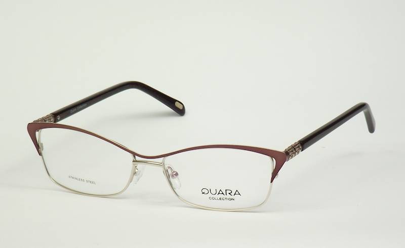 Oprawa okularowa QR1213 C02 Quara - braz/sreb