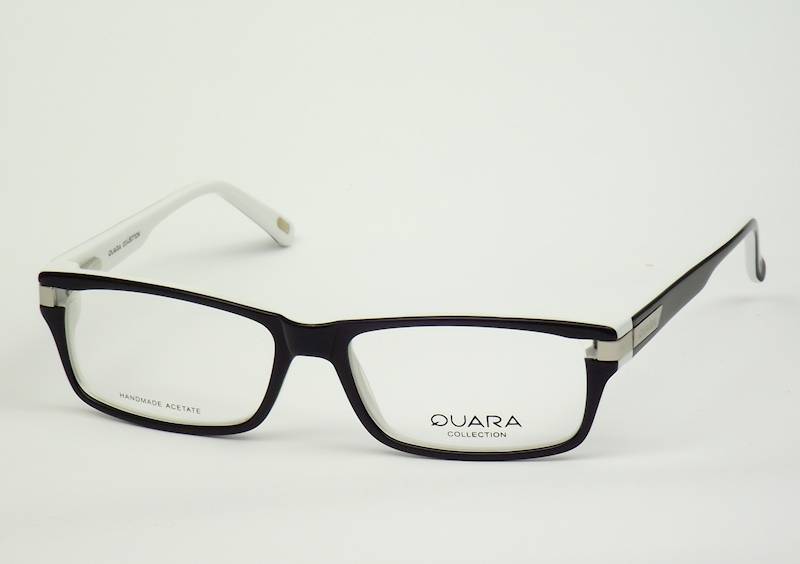 Oprawa okularowa QR1033 C09 Quara - czarny/biały