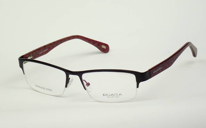 Oprawa okularowa QR1208 C04 Quara - czarny/czerwo