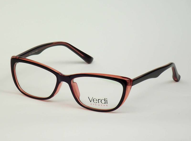 Oprawa okularowa VD1538 C02 Verdi - burgund transp