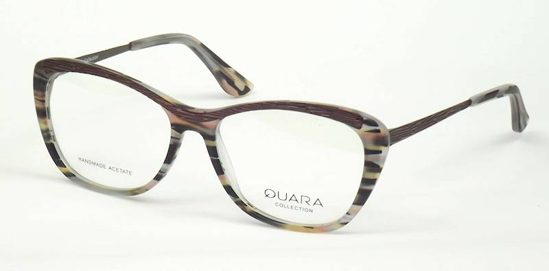 Oprawa okularowa QR1221 C03 Quara - brązowy