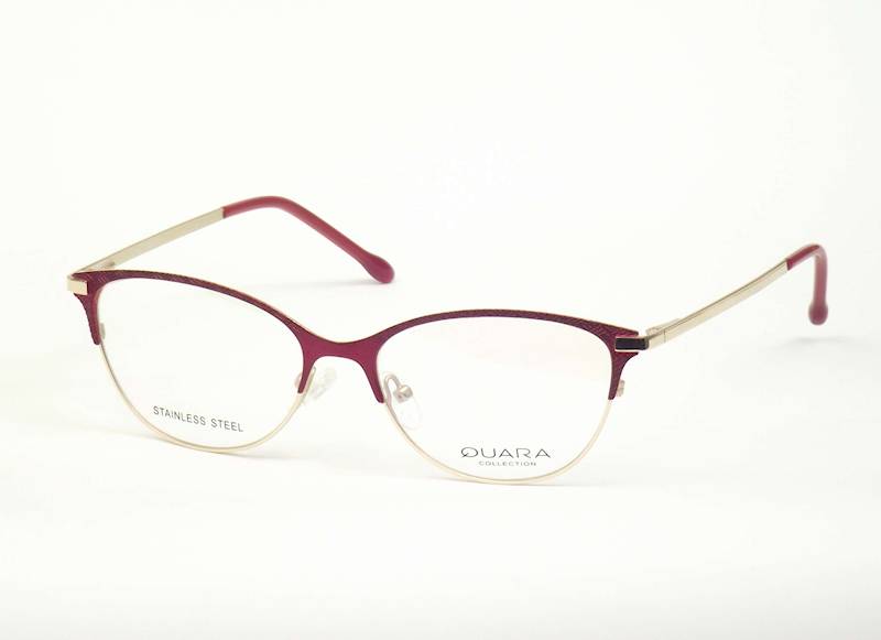 Oprawa okularowa QR1219 C01 Quara - burgund