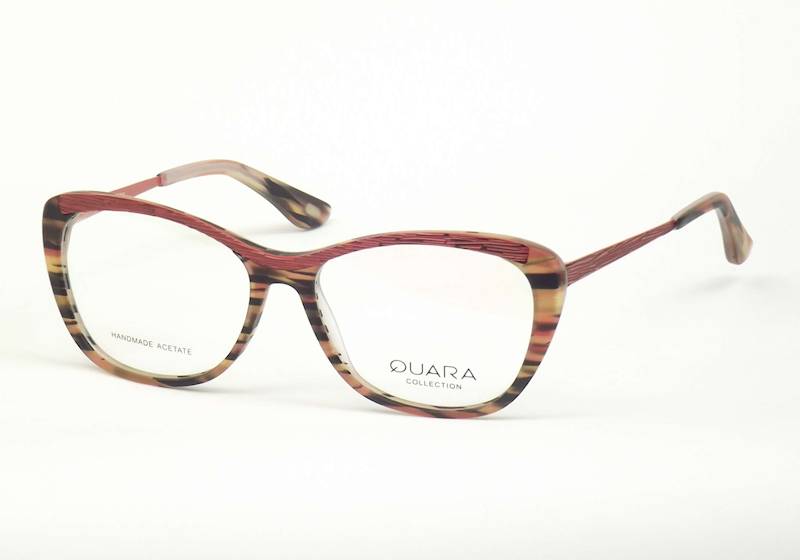 Oprawa okularowa QR1221 C01 Quara - czerwony