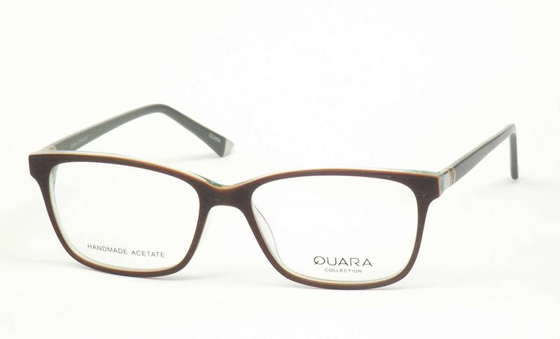 Oprawa okularowa QR1214 C07 Quara - brąz/szary