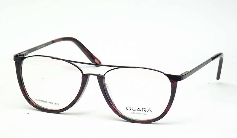 Oprawa okularowa QR1259 C01 Quara - czerwo/czarny