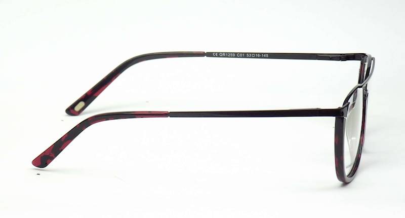 Oprawa okularowa QR1259 C01 Quara - czerwo/czarny