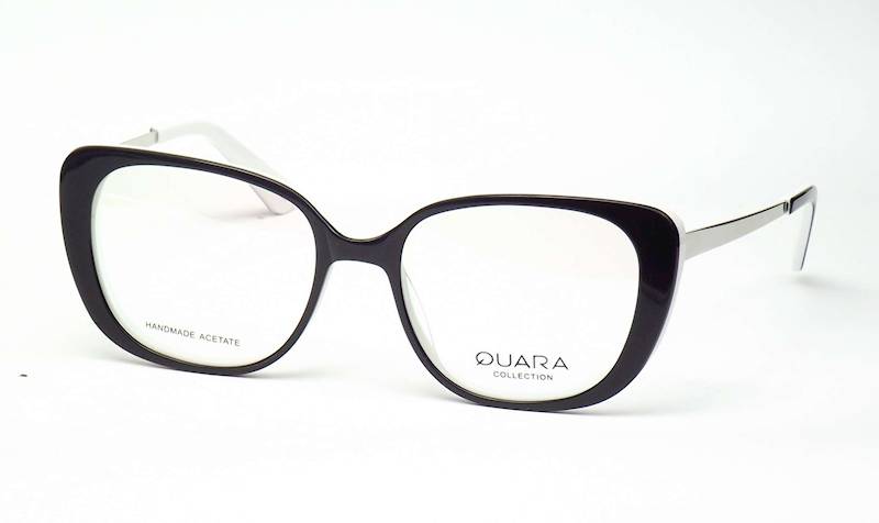 Oprawa okularowa QR1258 C02 Quara - czarn/biały