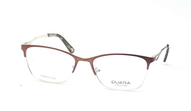 Oprawa okularowa QR1257 C02 Quara - brąz