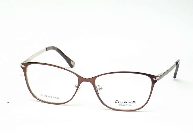 Oprawa okularowa QR1255 C02 Quara - brąz