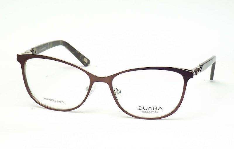 Oprawa okularowa QR1254 C02 Quara - brąz