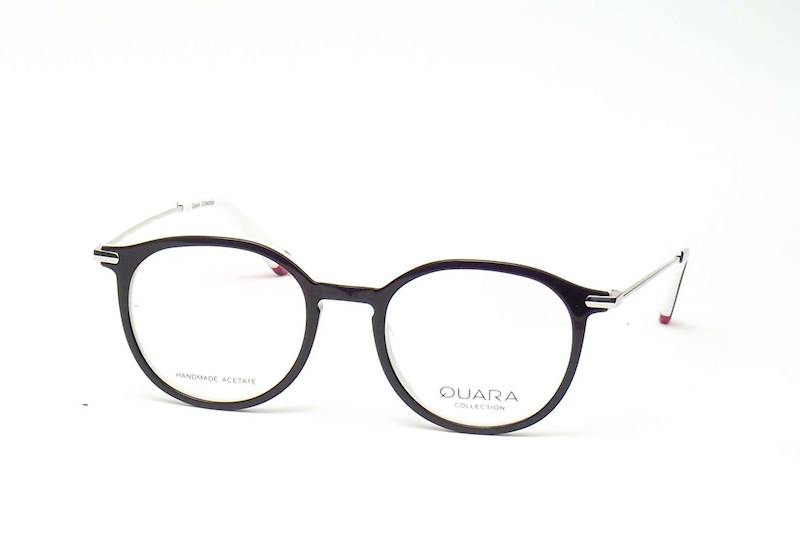 Oprawa okularowa QR1250 C02 Quara - czarno/biały