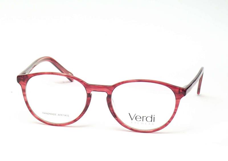 Oprawa okularowa VD1595 C02 Verdi - czerwo transp.