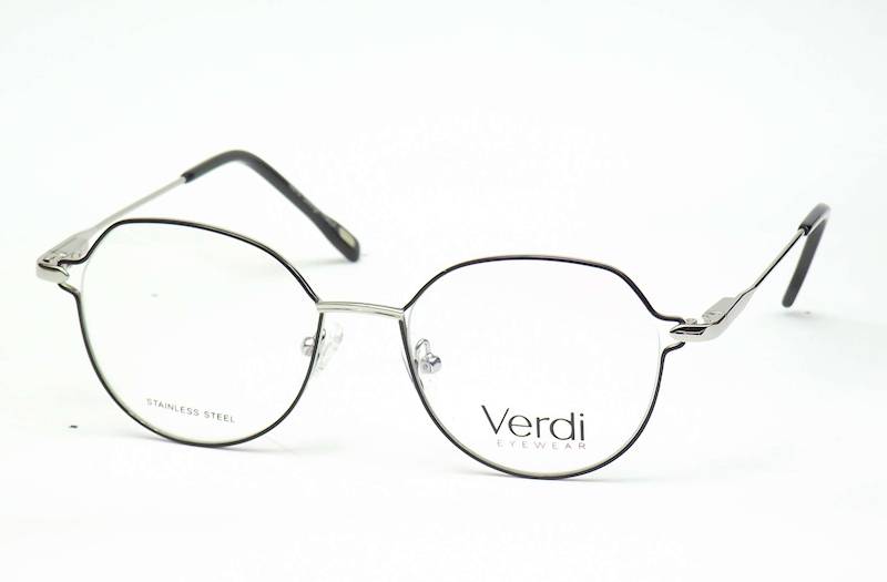Oprawa okularowa VD1329 C04 Verdi - czarny/srebrny