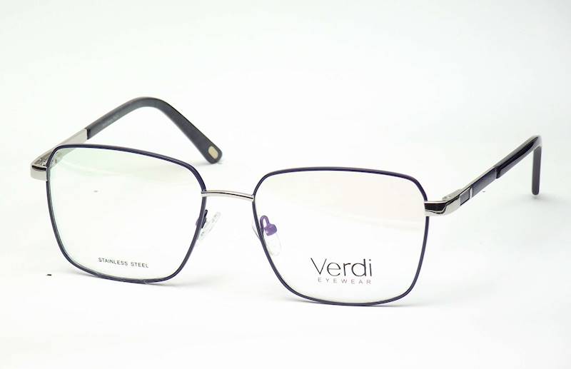 Oprawa okularowa VD1345 C01 Verdi - czarny/srebrny