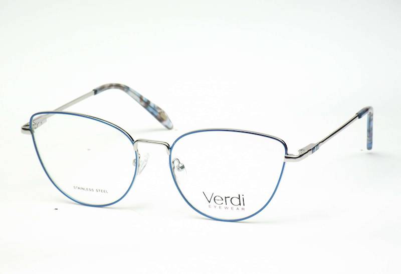 Oprawa okularowa VD1339 C03 Verdi - nieb/srebrny