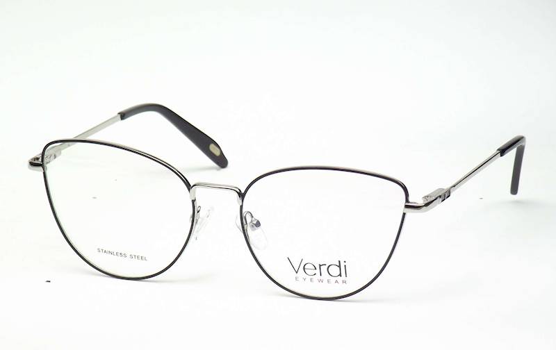 Oprawa okularowa VD1339 C02 Verdi - czarny/srebrny